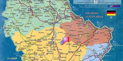 Mapa Lucemburska turistická mapa atrakcí